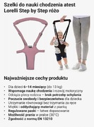 Szelki do nauki chodzenia-NOWE!