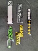 Naklejki świecące  led kolorowe NOWOŚĆ  na baterie