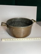garnek miedziany przedwojenny ORGINAL SCHWABENLAND