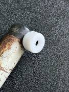 Nakrętka plastikowa do pompki Romet Wigry 3 składak PRL