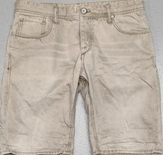 Wr) JACK&JONES oryginalne krótkie spodnie jeansowe Roz.L 