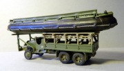 GMC z pontonem . gotowy model 1/72