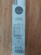 Roleta inspire BELGRAD 37x160 cm biała dzień/noc