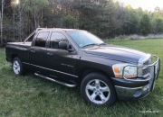 6 osobowy DODGE RAM 1500 4,7L 2006r LPG   na haku 3,5T