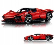 Klocki konstrukcyjne techniczne supercar auto sportowe Ferrari Daytona SP3