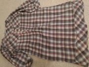 tunika sukienka 3/4 rękaw kratka 134