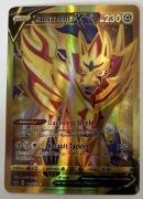 Karta kolekcjonerska Pokémon Zamazenta V, Holofoil