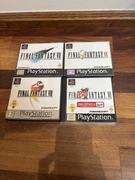 Final Fantasy PS1 CIB BDB – VI (demo X), VII, VIII Plat, IX