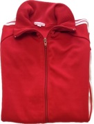 Bluza dresowa dres fitness ADLER czerwony rozmiar M