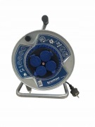 Przedłużacz bębnowy 50m 3x2,5 Metalowy na bębnie budowlany