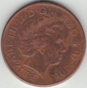 Wielka Brytania 2 pence pensy 2010 - 25,9 mm - nr 2