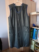 Podomka / fartuch plus size. Prawdziwy vintage. Szerokość 2x60-64 cm. 