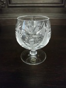 Kryształowe kieliszki 5 sztuk koniakówki