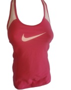 Nowa Markowa bluzka koszulka bokserka Nike Dri-Fit r S 36 różowa sportowa