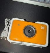 Kodak Mini Shot Instant Camera żółty | Drukarka foto Bluetooth | 10MP