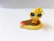 Littlest Pet Shop Pet LPS kaczuszka + błotko