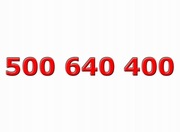 Złoty numer ____ 500 640 400 ____ Platynowy - ViP