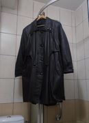 płaszcz kurtka XL płaszczyk elegancki damski damska brązowa kremowa ciemna 