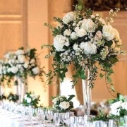 wazon szklany flet kielich świecznik fi 11cm