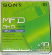 SONY / MFD 2HD 1.44MB / DYSKIETKI / 10 SZTUK