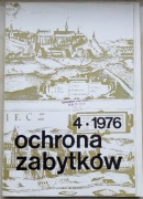 Ochrona Zabytków 1976 4 Zabytkowe zespoły urbanistyczne