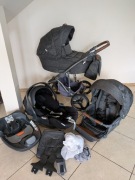 Wózek bebetto z fotelikiem cybexa 4w1