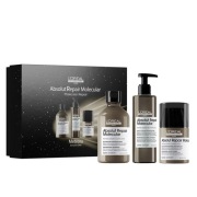 Loreal Absolut Repair Molecular, zestaw, szampon, serum, maska, nowy