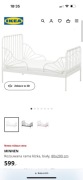 Łóżko Ikea białe