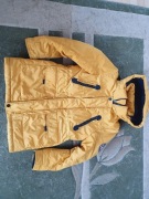 Kurtka zimowa chłopca musztardowa 11/12lat parka 