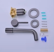 Nowa bateria umywalkowa podtynkowa – kolor gunmetal