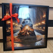 Haft diamentowy Tiara Przydziału Harry Potter 