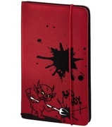 Etui CD/DVD HAMA WALLET 48 płyt pokrowiec RED czerwony