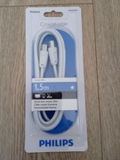 Kabel antenowy do telewizora Philips 1.5 metrów 