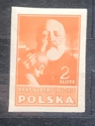 Znaczek Polska PRL Brat Albert 1947. 