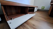 Szafka pod TV Samba (8)(śliwa/biel)
