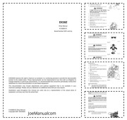 Doosan DX30Z Mini Excavator Workshop Service Manual Instrukcja serwisowa 