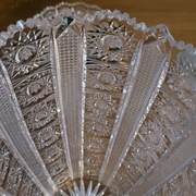 Wazon kryształ Bohemia + 6 półmiski okazja