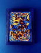 Obraz z lampkami LED | Dekoracja handmade, sztuka nowoczesna