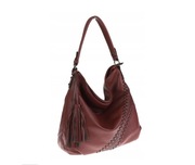 Torebka worek w kolorze bordowym 