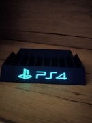 Stojak podstawka na gry Ps4 napis świecący w ciemnosci 