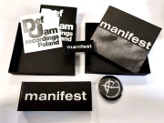 (NOWA, PREORDER BOX) Asthma / Młody – Manifest # naszywka pin KRS One