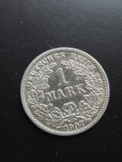 Niemcy 1 marka 1907 rok ( J )