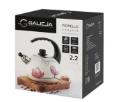 Czajnik tradycyjny stalowy emaliowany Galicja 2,2 