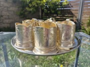 Stare rosyjskie uchwyty do szklanek