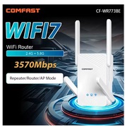 Access Point. Wzmacniacz sygnału WIFI 7. Najwyższa prędkość - do 3,5 Gb/s.