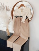 Spodnie zara wysoki stan przeszycia 36S