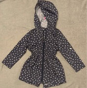 Lekka dziecięca kurtka w groszki