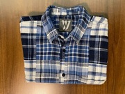 Ciepła flanelowa koszula Wólczanka M/L - idealna w góry!