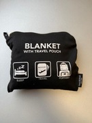 Zestaw podróżny poduszka koc 2w1