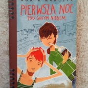 Pierwsza noc pod gołym niebem Agata Mańczyk